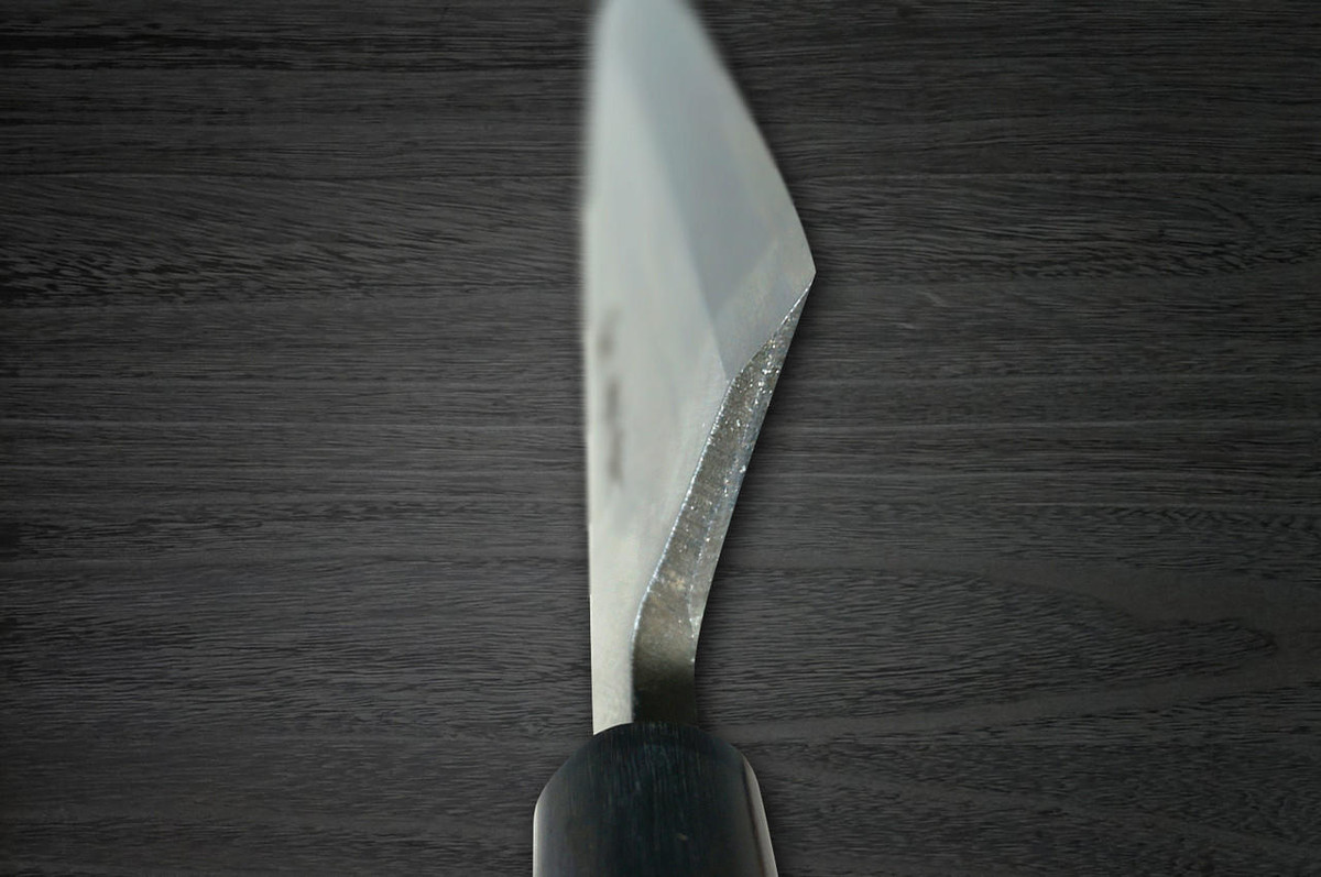 Sakai Takayuki Kasumitogi Buffalo Tsuba Japanese Chef's Deba Knife 165mm 