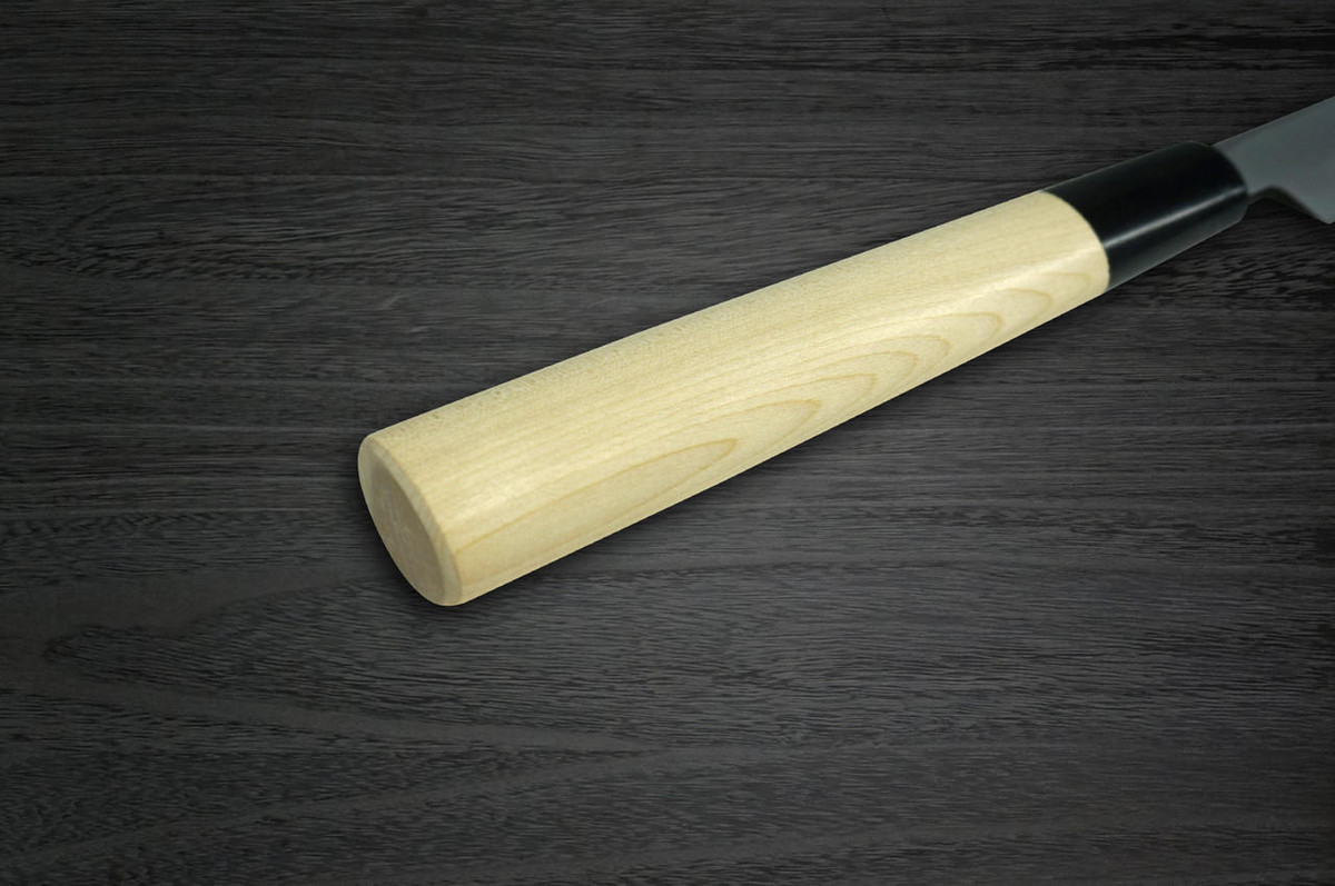 [Left Handed] Sakai Takayuki Kasumitogi Buffalo Tsuba Japanese Chef's Takohiki(Sashimi) 210mm 