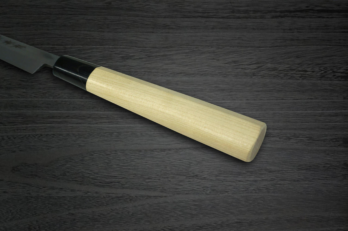 [Left Handed] Sakai Takayuki Kasumitogi Buffalo Tsuba Japanese Chef's Takohiki(Sashimi) 210mm 