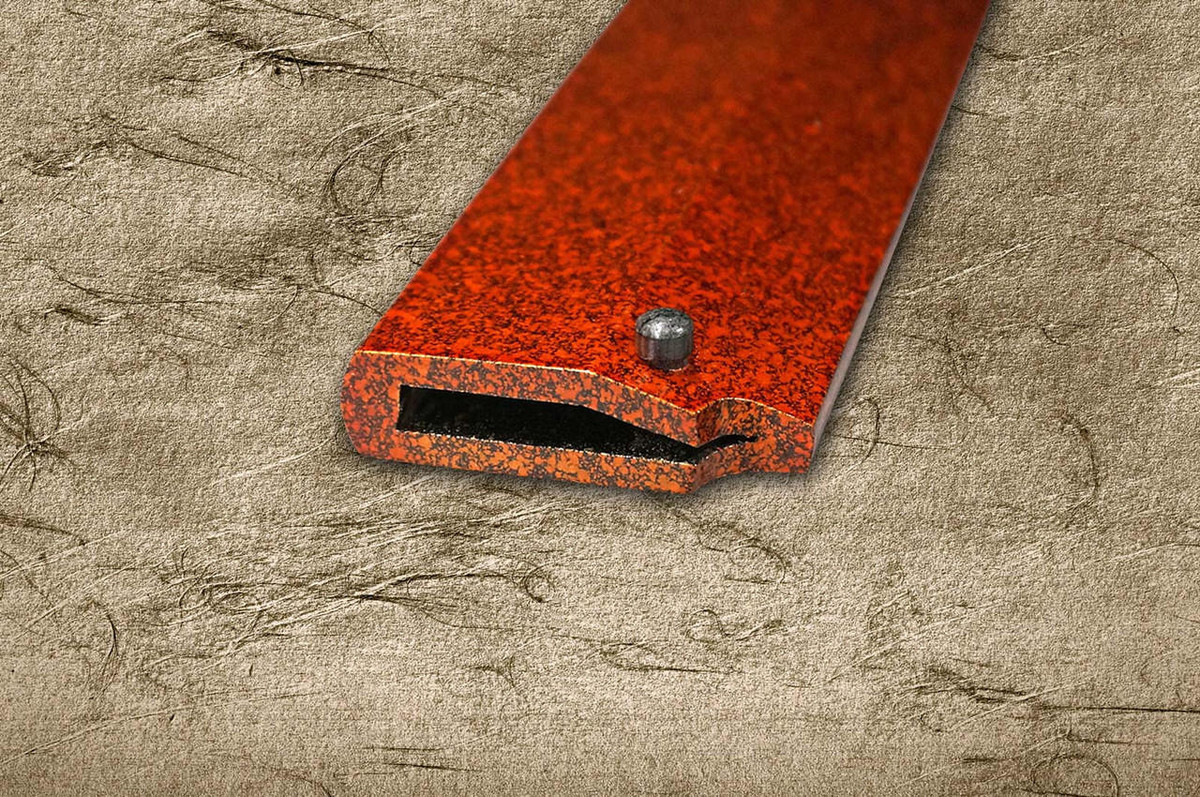 Shikisai Lacquered Saya Sheath [with Ebony Pin] [Hikari] for 300mm Yanagiba(Sashimi) 