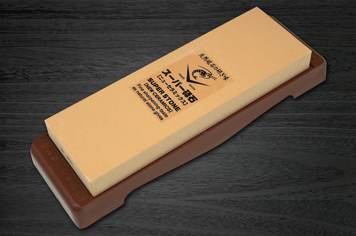 Naniwa Super Ceramic Waterstone (Whetstone) with Stand [S-800] 
