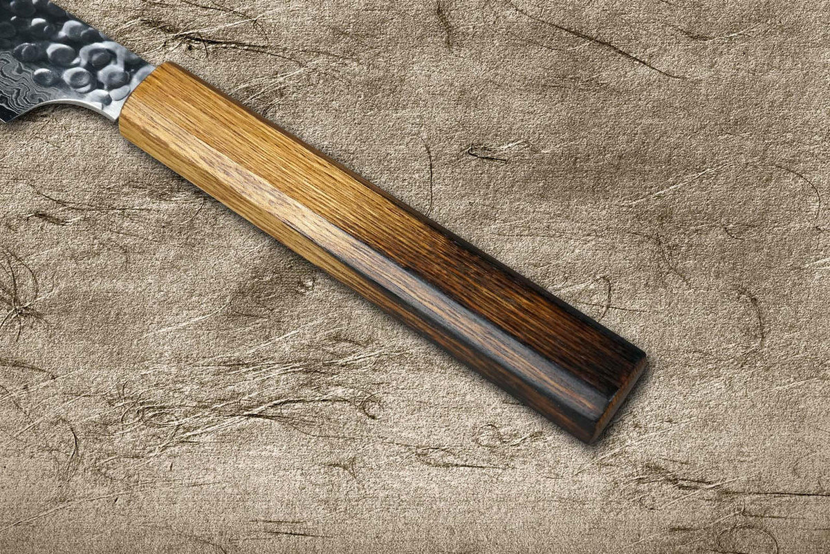 Sakai Takayuki 45-Layer Damascus Urushi Japanese Chef's Sakimaru-Yanagiba(Sashimi) 300mm 