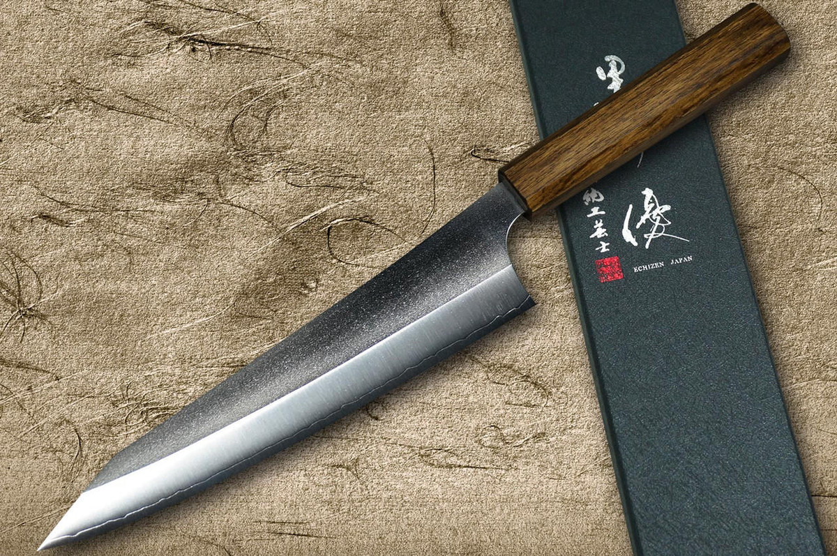 Yu Kurosaki VG-XEOS NEW GEKKO WA OK8M Japanese Chef's Gyuto Knife 210mm with Urushi Lacquered Oak Handle 