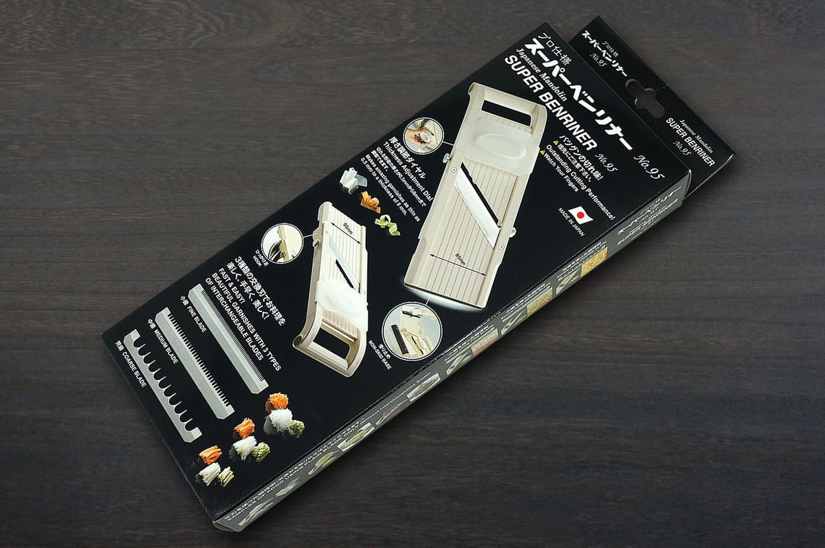 Benriner Japanese Mandolin All-Purpose Vegetable Slicer (No.95 - Super Benriner) 