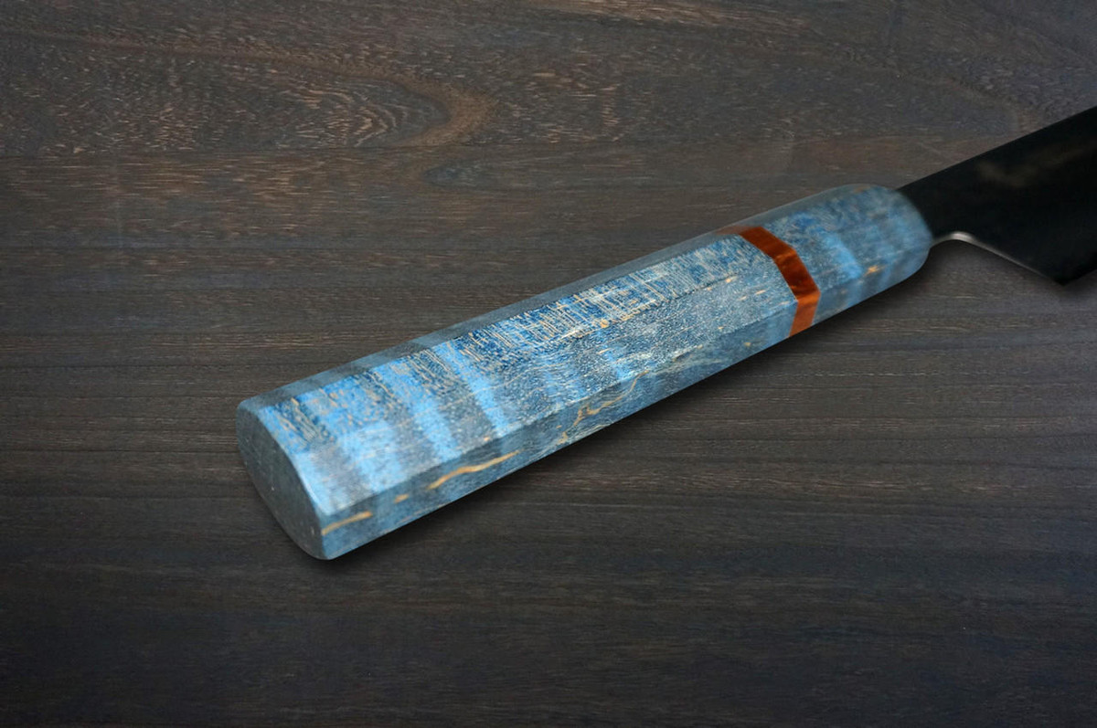 Sakai Takayuki 33-Layer VG10 Damascus STW Chef's Nakiri(Vegetable) 160mm with Stabilized Hybrid Wood Handle [AI] 