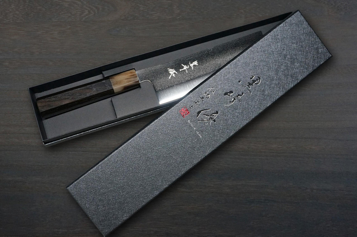 黑崎优VG-XEOS 新月光和EB8W 日本厨师的菜刀（蔬菜）165毫米带有白色