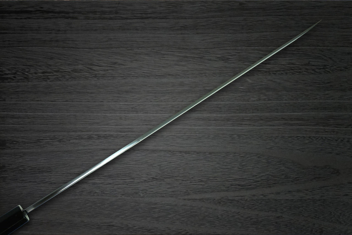 Sakai Takayuki Byakko White Tiger (White 1 steel) Japanese Chef's Sakimaru-Takohiki Zangetsu(Sashimi) 360mm 