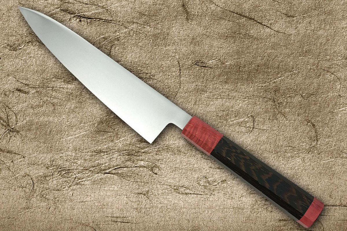 Sakai Takayuki JEWEL VG1 Japanese Chef's Gyuto Knife 210mm Double Ring Wenge Handle [Ruby] 