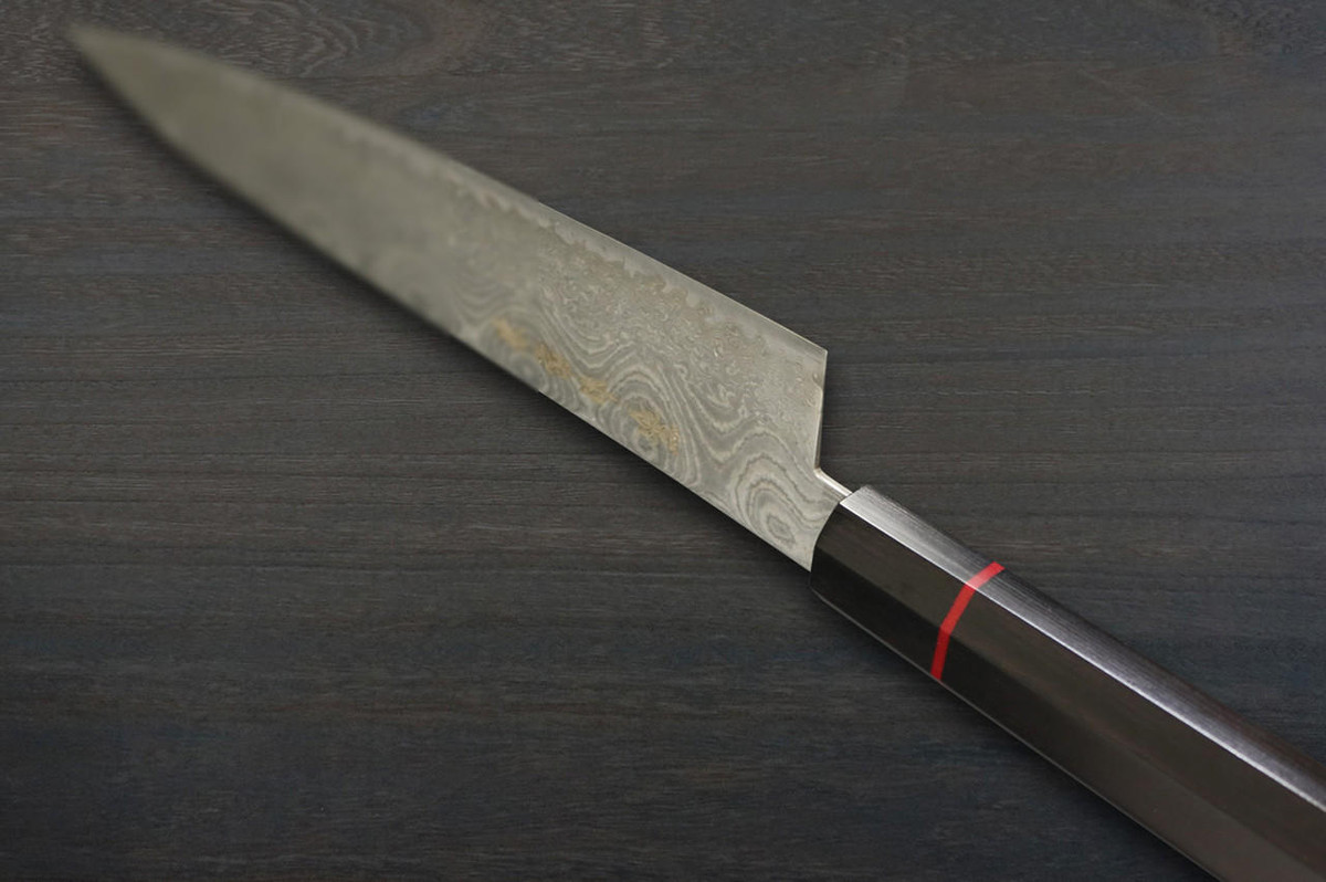 Kanetsune 101-Layer Damascus NAMISHIBUKI Japanese Chef's Gyuto Knife 210mm 