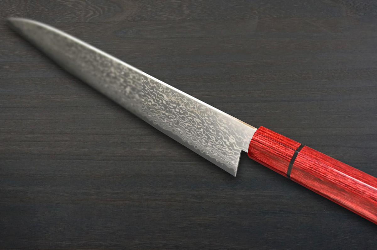 Kanetsune 63-Layer Damascus MINAMO-KAZE Japanese Chef's Gyuto Knife 210mm 
