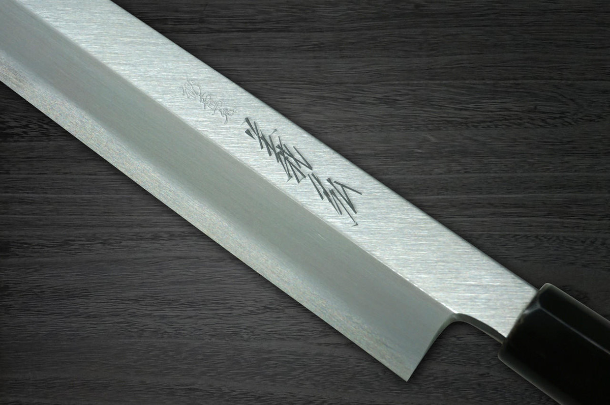 [Left Handed] Yoshihiro White No.2 Supreme Jousaku JCHC Japanese Chef's Yanagiba(Sashimi) 270mm with Magnolia Wood Handle 