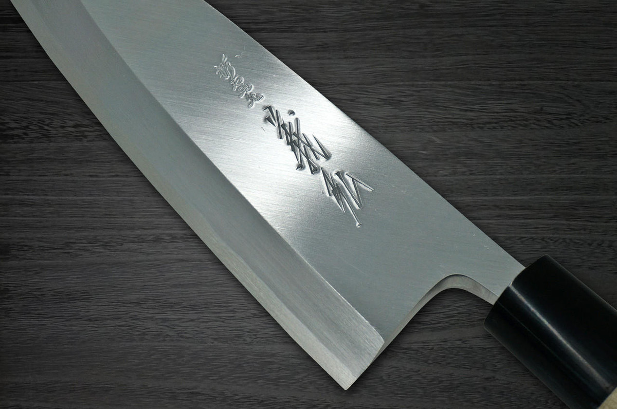 [Left Handed] Yoshihiro White No.2 Supreme Jousaku JCHC Japanese Chef's Deba Knife 150mm with Magnolia Wood Handle 