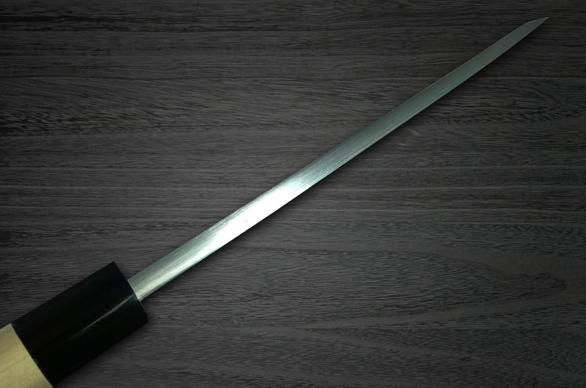 [Left Handed] Yoshihiro White No.2 Supreme Jousaku JCHC Japanese Chef's Deba Knife 150mm with Magnolia Wood Handle 