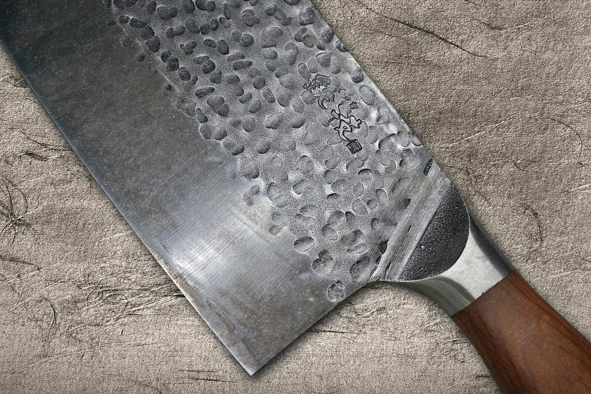 Tetsugi High-Carbon Molybdenum Stainless Hammered Japanese Chef's