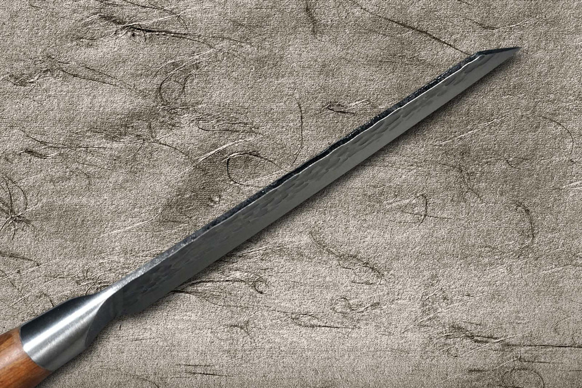 Tetsugi High-Carbon Molybdenum Stainless Hammered Japanese Chef's Bunka Knife 190mm 