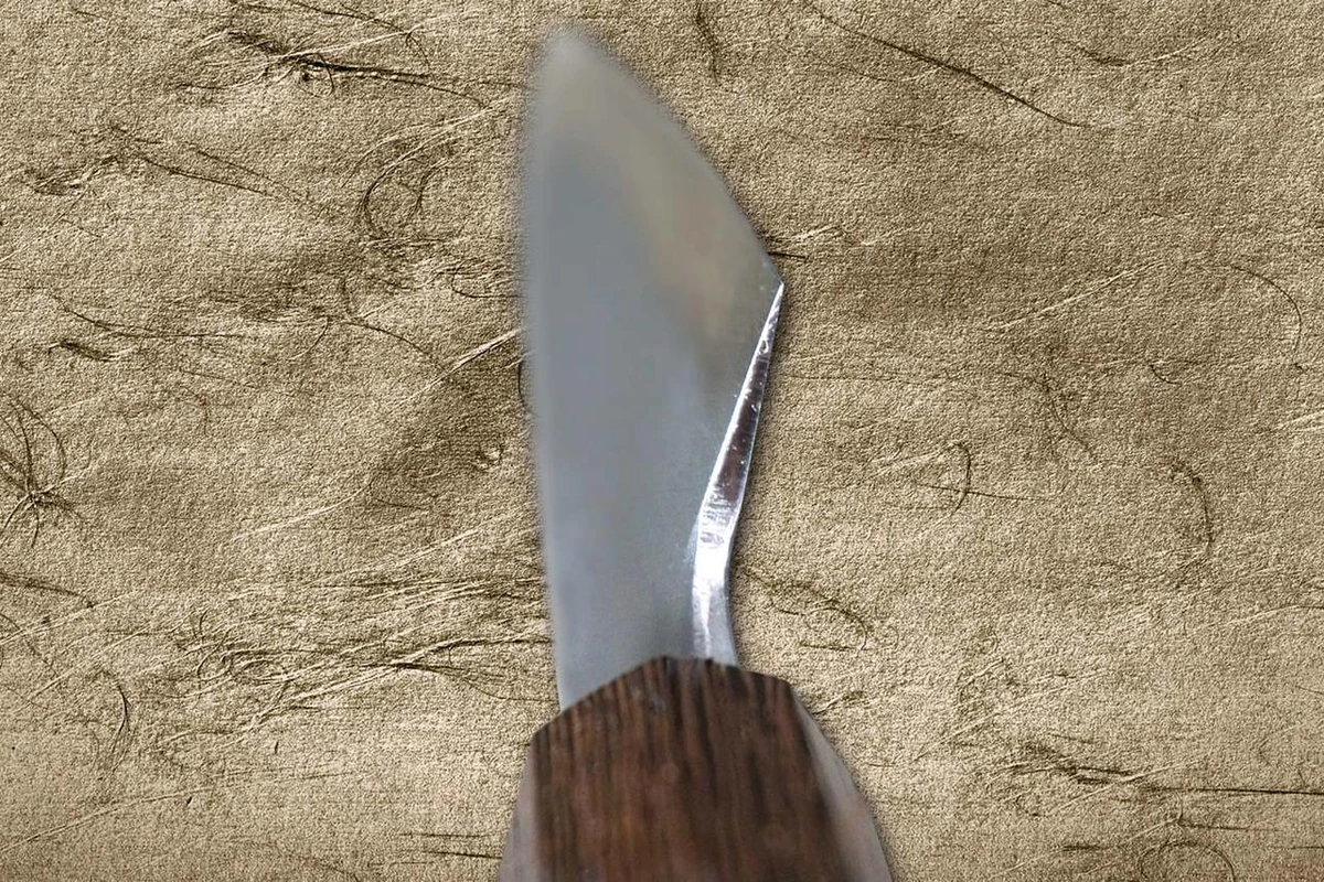 사카이 타카유키 산포우 모델 테츠 (백지 2호 강) 일본식 셰프용 페티 나이프(유틸리티) 150mm 웬지 핸들 포함