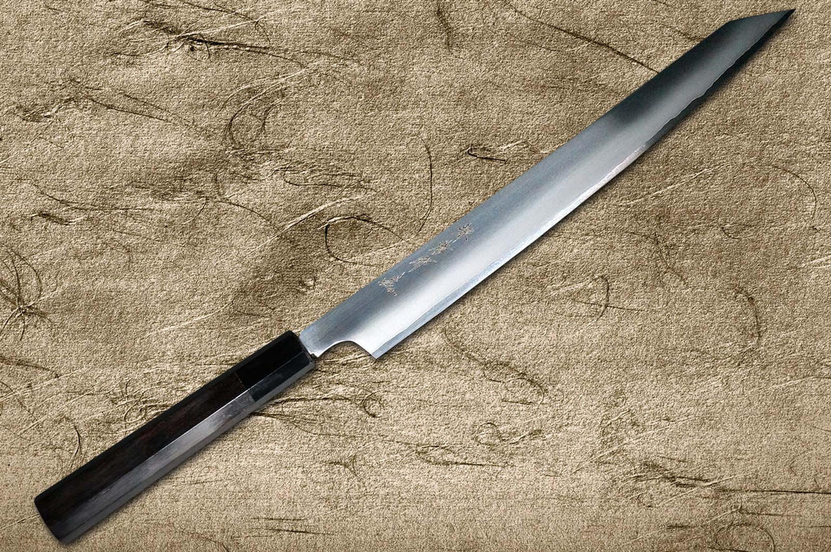 Sakai Takayuki Ginsan Warikomi Ebony Handle Japanese Chef's