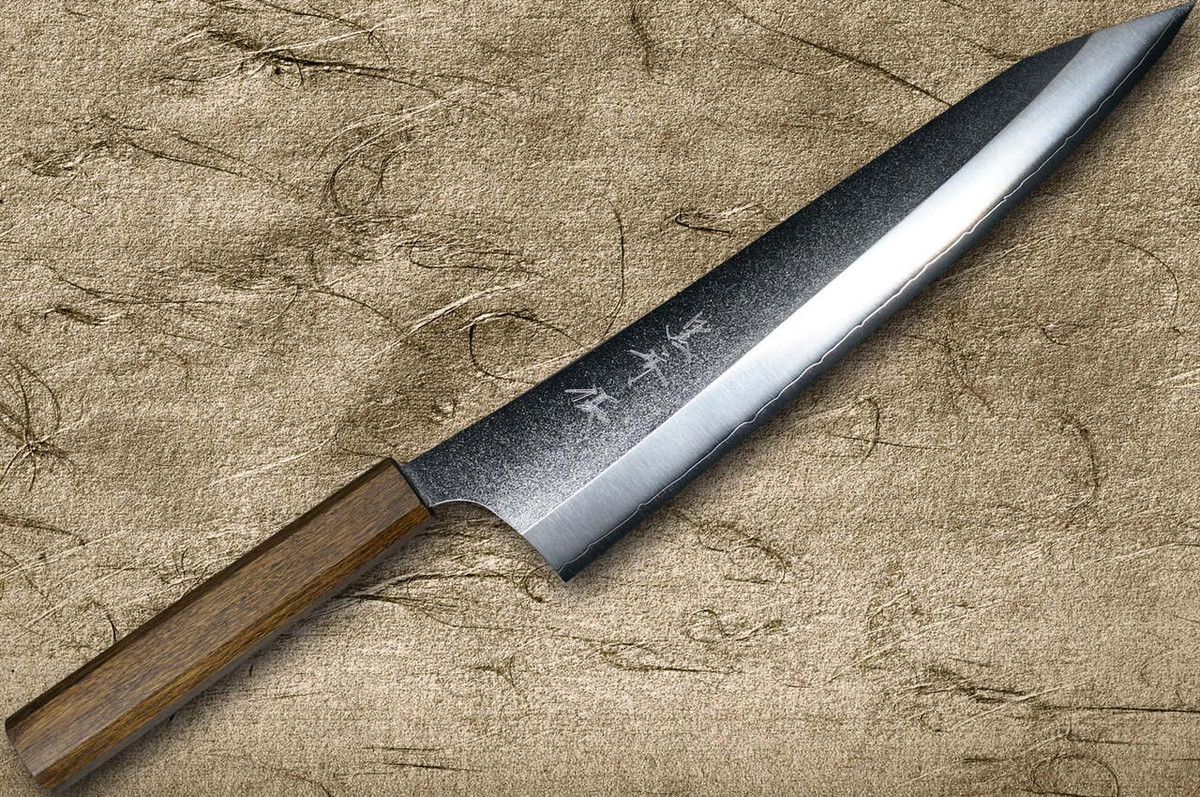 Yu Kurosaki VG-XEOS NEW GEKKO WA OK8M Japanese Chef's Gyuto Knife 270mm with Urushi Lacquered Oak Handle 