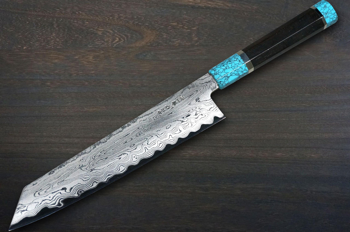 Satoshi Nakagawa Aogami#1 Damascus EBTCA2 Japanese Chef's