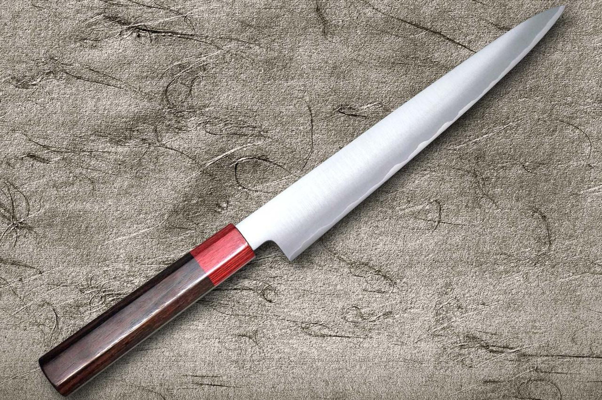 Satoshi Nakagawa Aogami #2 Migaki RS8R Japanese Chef's Slicer