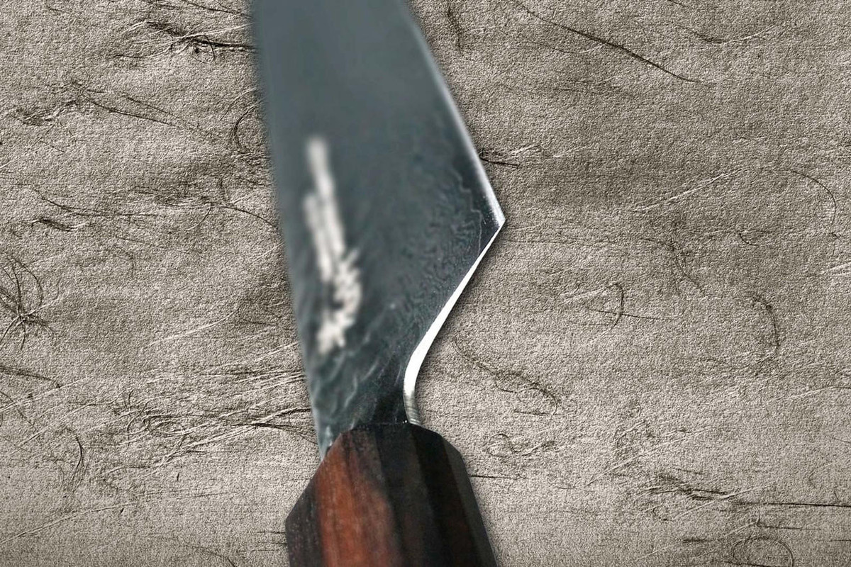Sakai Takayuki 33-Layer VG10 Damascus Yamazakura Chef's Nakiri(Vegetable) 160mm with Dodecagonal Mountain Cherry Handle 