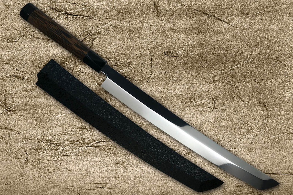 Sakai Takayuki ZANGETSU Honyaki Ginsan Japanese Chef's Whole