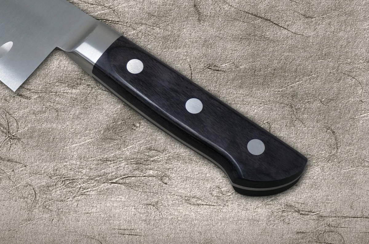 Fujiwara Kanefusa (SOUMA) Mo-Stainless Dimples Japanese Chef's Gyuto Knife 300mm 