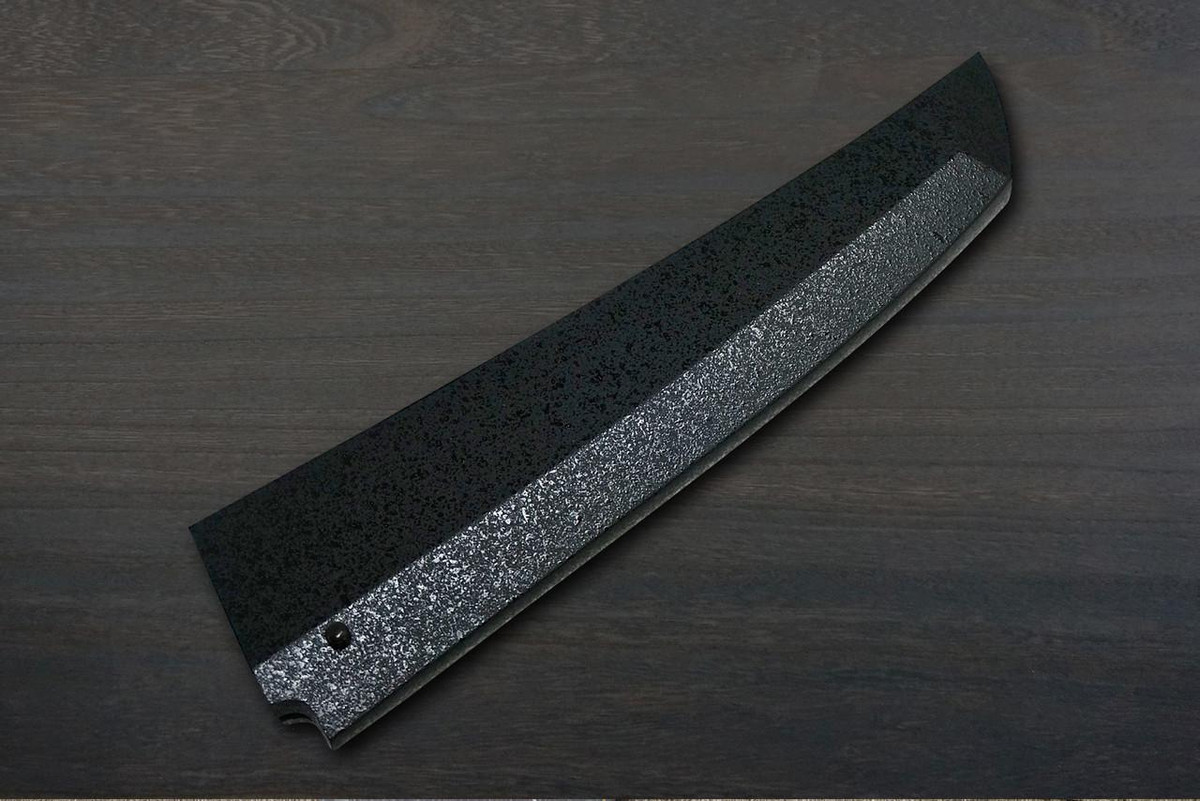 Kuroishime Saya Sheath for Sakimaru-Deba 180mm with Ebony Pin 