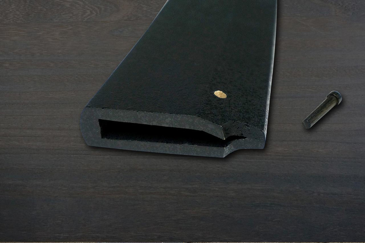 Kuroishime Saya Sheath for Sakimaru-Deba 180mm with Ebony Pin 