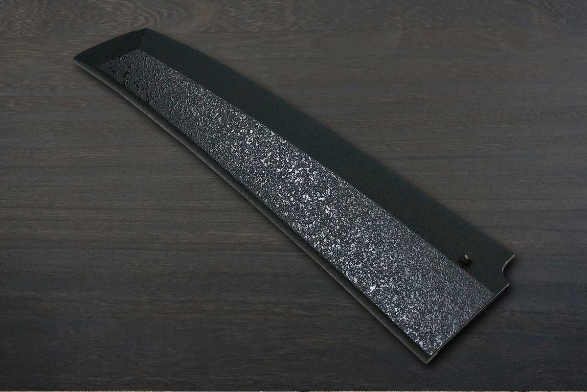 Kuroishime Saya Sheath for Sakimaru-Deba 180mm with Ebony Pin 