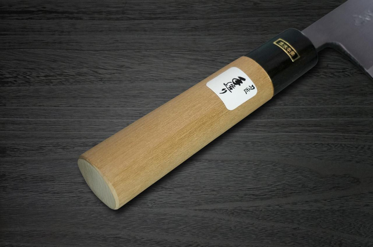 Fujiwara Kanefusa (SOUMA) White Steel Japanese Chef's Deba Knife 120mm 