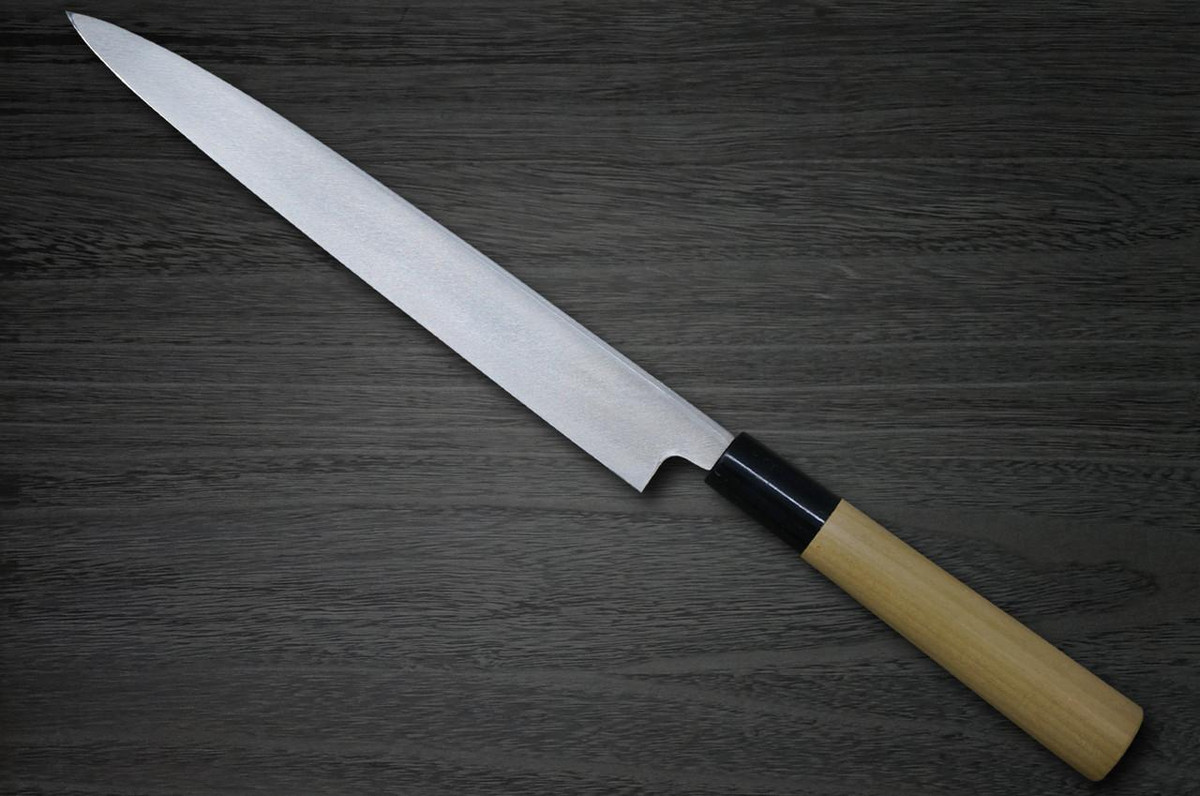 Fujiwara Kanefusa (SOUMA) White Steel Japanese Chef's Yanagiba(Sashimi) 330mm 