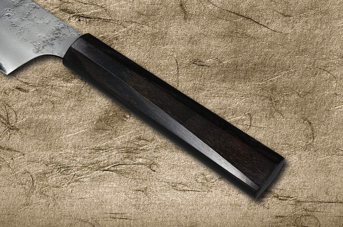 Sakai Takayuki VG10 Nashiji WA Japanese Chef's Kengata-Santoku