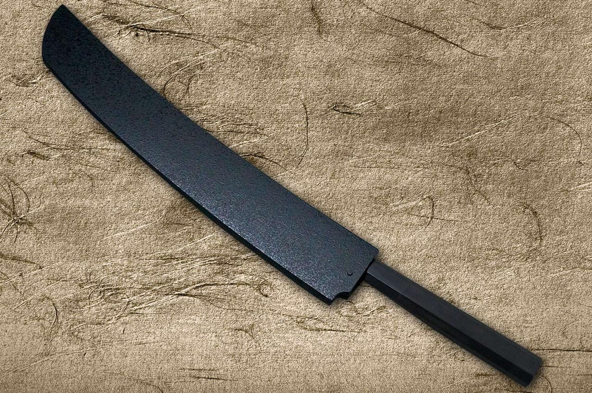 Sakai Takayuki ONIZORI Ginsan Japanese Chef's Mirrored Sakimaru-Takohiki(Sashimi) 300mm with Double Water Buffalo Ring Ebony Handle [Strongly Arched Version] 