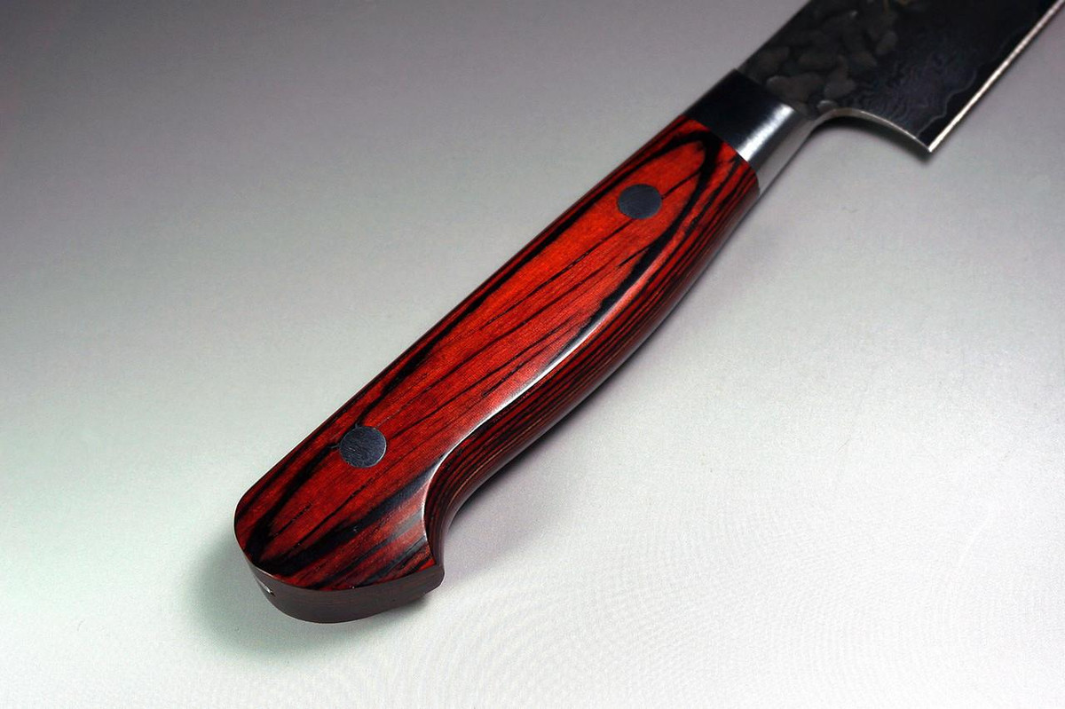 [OUTLET] Sakai Takayuki 33-Layer VG10 Damascus Hammered Japanese Chef's Petty Knife(Utility) 150mm 