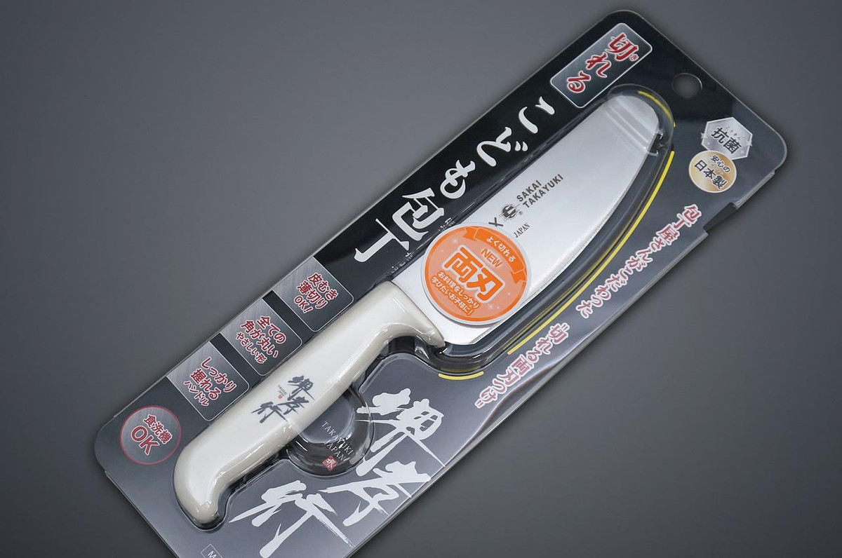 Sakai Takayuki Japanese Chef's Junior Kitchen Knife 120mm for KIDS (Children) 
