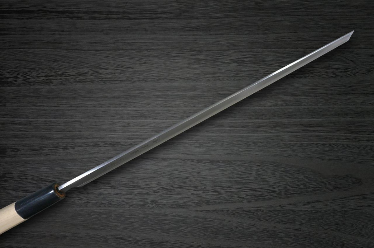 Sakai Takayuki Aoniko Blue 2 Steel Buffalo Tsuba Chef's Takohiki(Sashimi) 300mm 