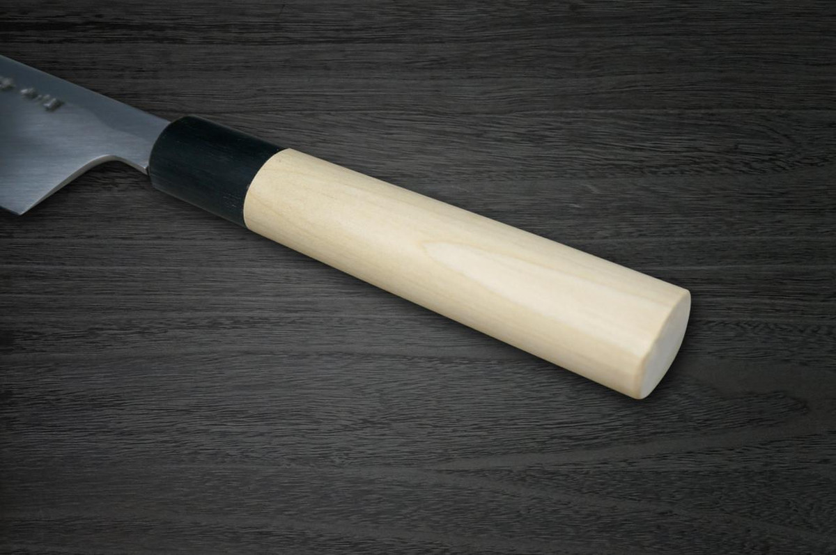 Sakai Takayuki Aoniko Blue 2 Steel Buffalo Tsuba Chef's Kamagata-Usuba(Vegetable) 180mm 