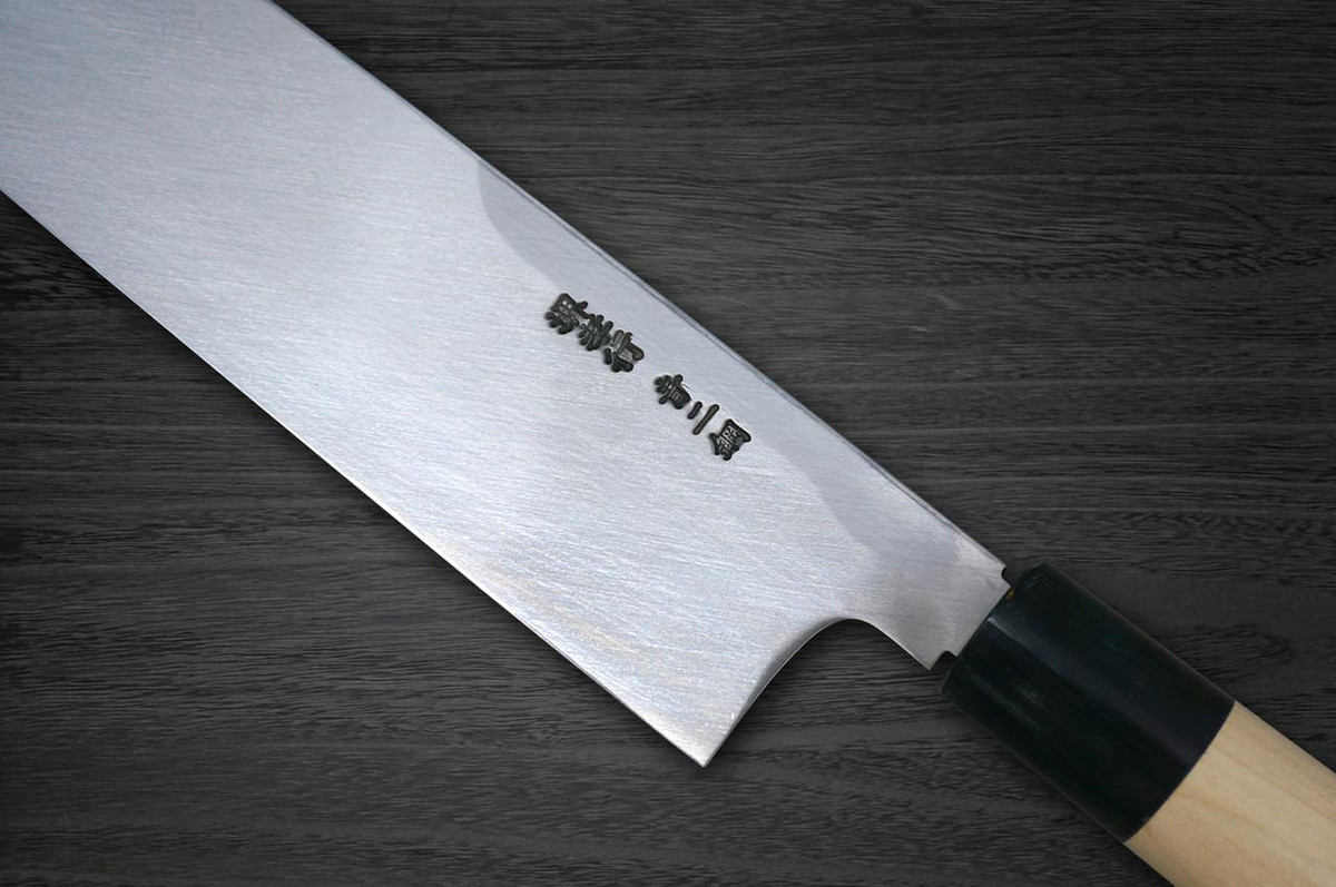 Sakai Takayuki Aoniko Blue 2 Steel Buffalo Tsuba Chef's Kamagata-Usuba(Vegetable) 180mm 