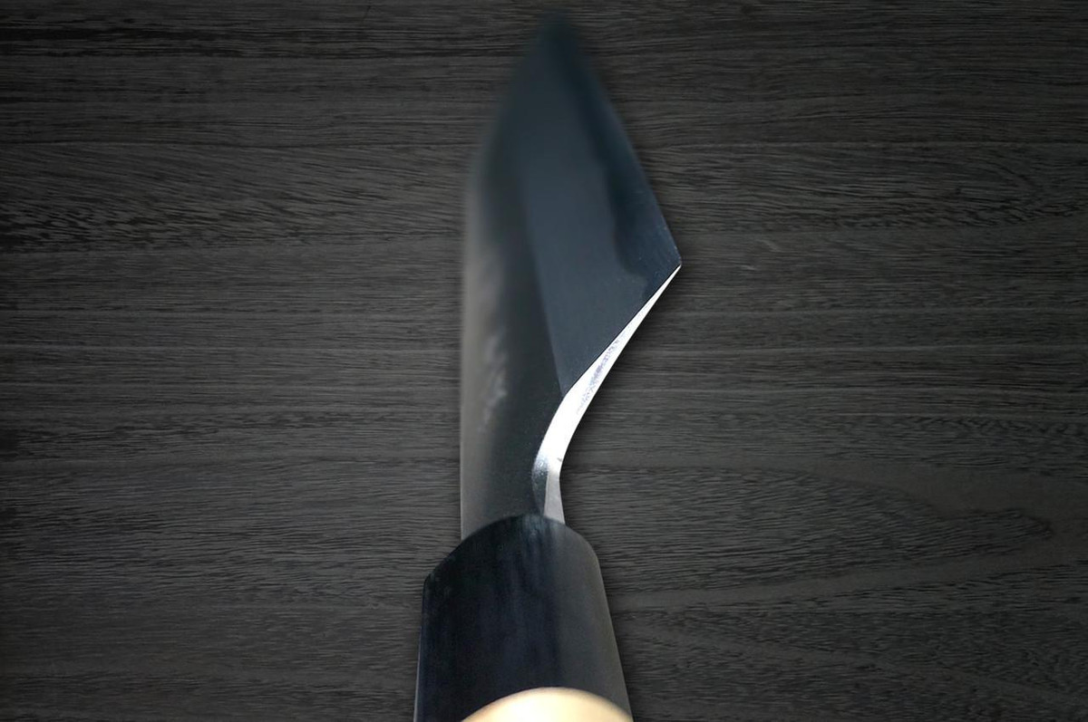 Sakai Takayuki Aoniko Blue 2 Steel Buffalo Tsuba Chef's Kamagata-Usuba(Vegetable) 180mm 