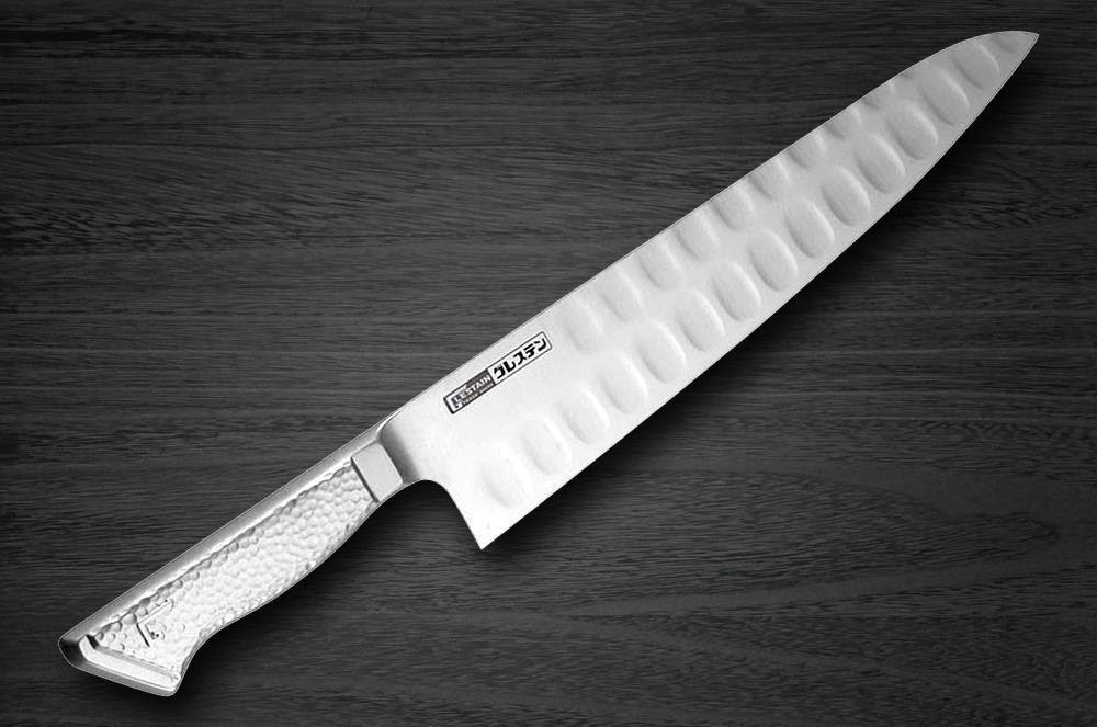 GLESTAIN TM All-Stainless Japanese Chef's Gyuto Knife 240mm