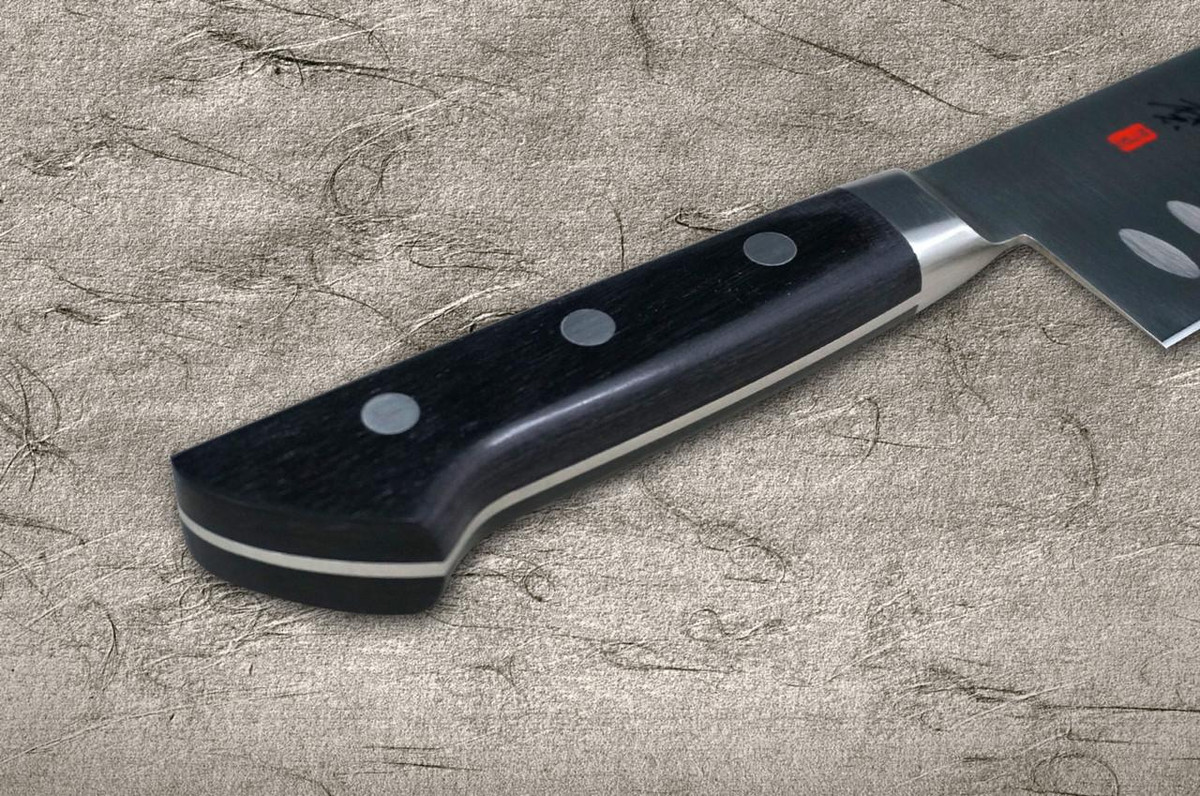 Fujiwara Kanefusa (SOUMA) Mo-Stainless Dimples Japanese Chef's Gyuto Knife 210mm 