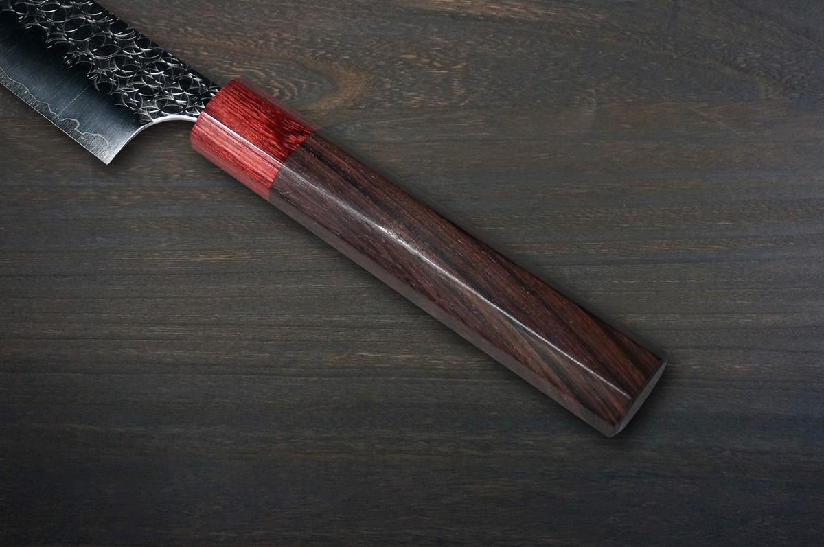 Yoshimi Kato R2 MINAMO Hammered RS8R Japanese Chef's Slicer
