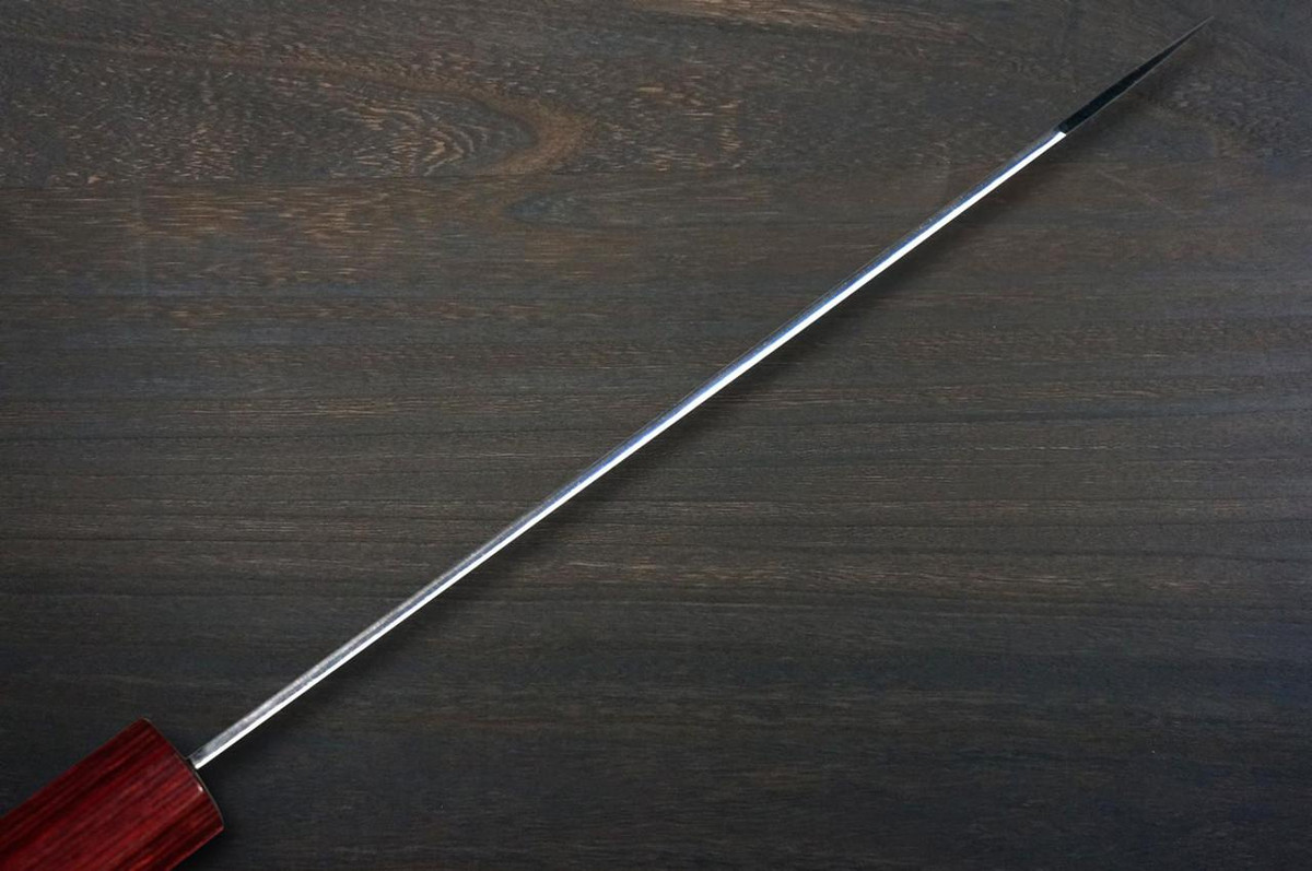 Yu Kurosaki Aogami Super KOKUSEN-EI RS8H Japanese Chef's Petty Knife(Utility) 130mm with Red-Ring Octagonal Handle 