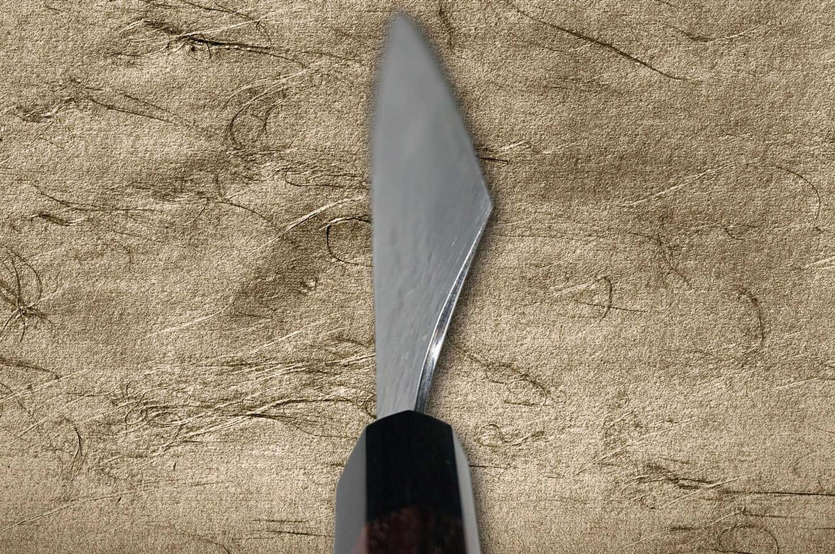 Yu Kurosaki R2(SG2) Hammered SENKO-EI WA RS8B Japanese Chef's Gyuto Knife 210mm with Buffalo Ring Octagonal Handle 