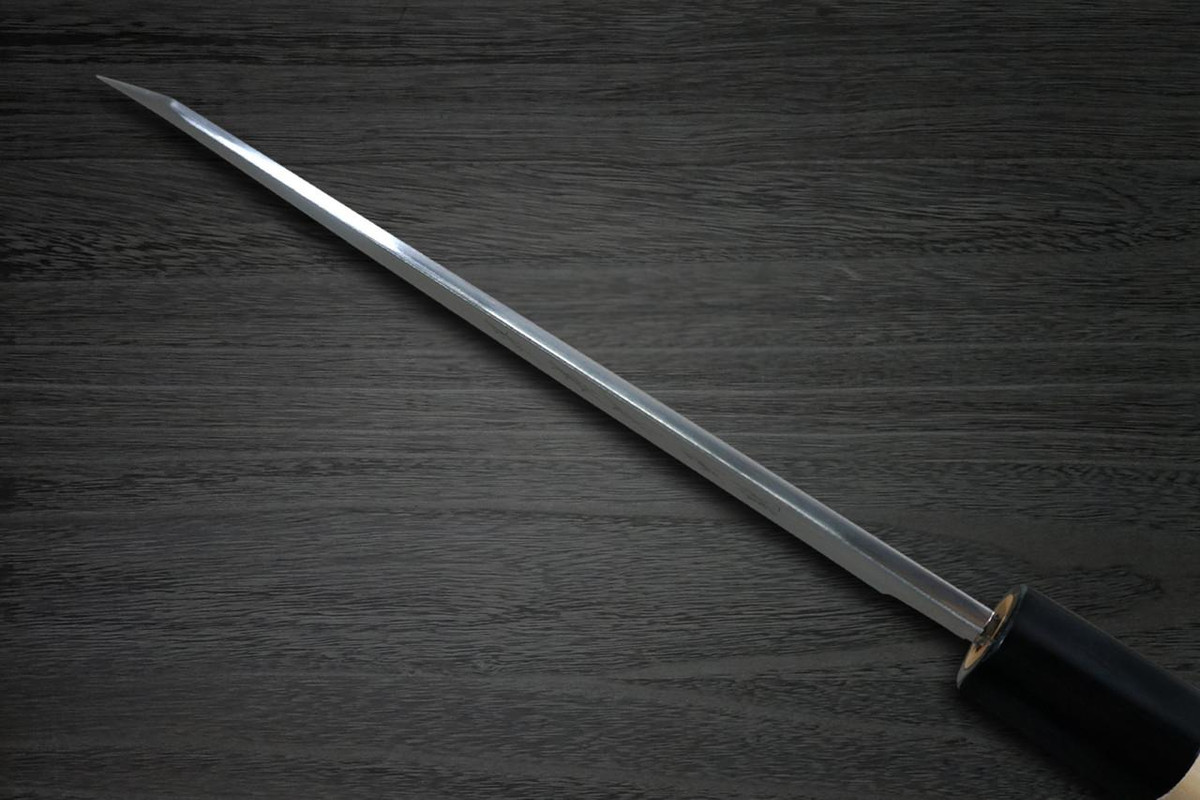 [Left Handed] Sakai Takayuki Tokujyo Supreme (White 2 steel) Japanese Chef's Kengata-Gyuto Knife 210mm KIWAMI[ULTIMATE] 