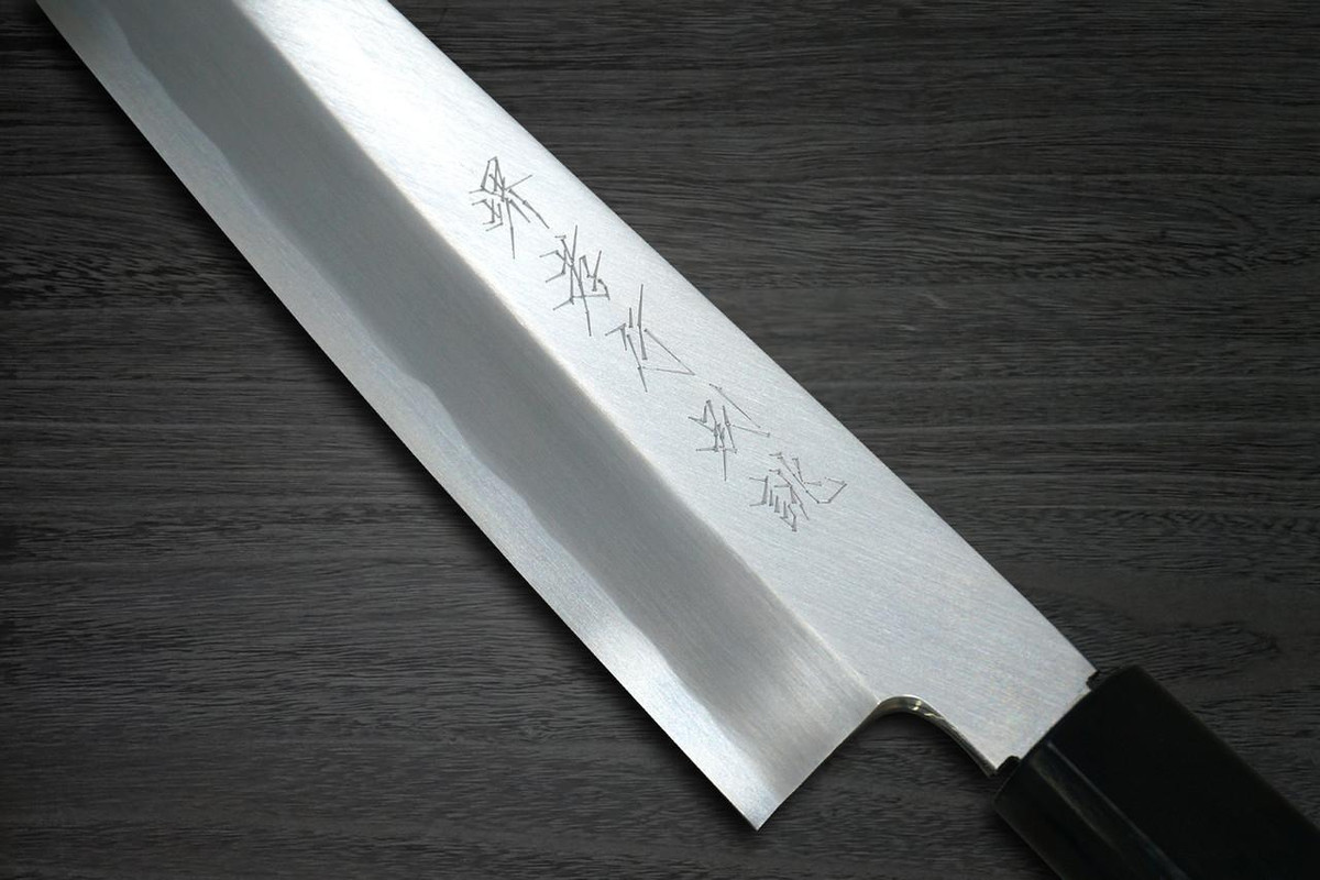 [Left Handed] Sakai Takayuki Tokujyo Supreme (White 2 steel) Japanese Chef's Kengata-Gyuto Knife 210mm KIWAMI[ULTIMATE] 