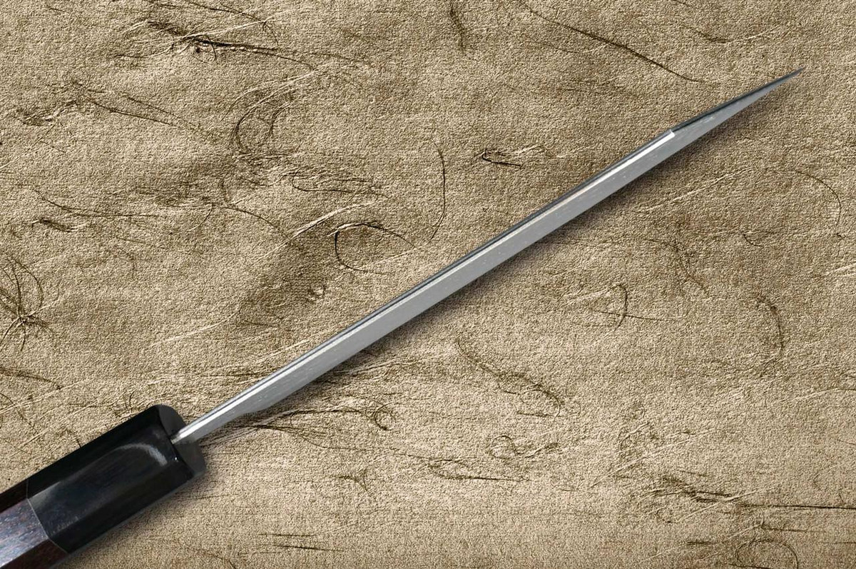 Nigara SPG-STRIX Damascus Hammered EB8B Japanese Chef's Bunka