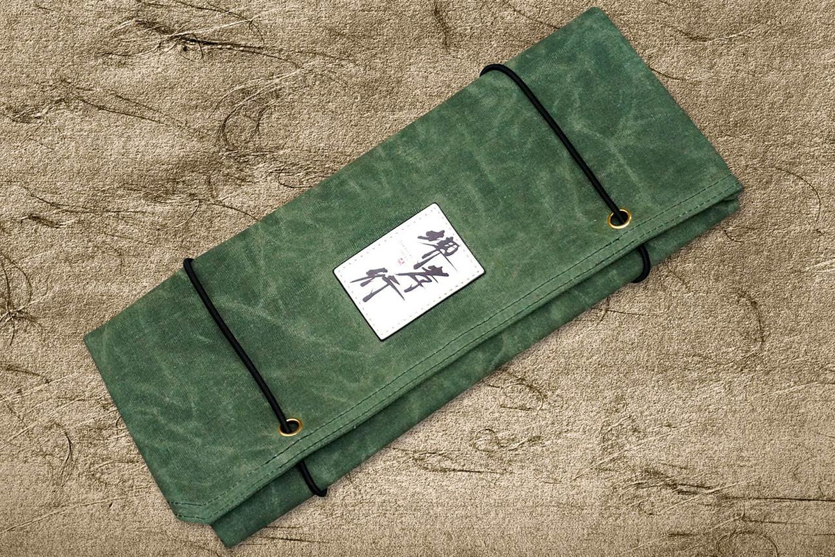 Sakai Takayuki Kitchen-Knife Roll Carry Bag Canvas (5 Pockets