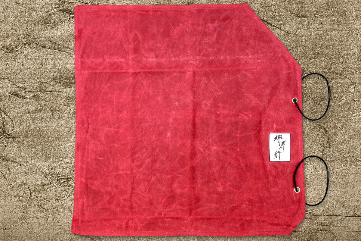 Sakai Takayuki Kitchen-Knife Roll Carry Bag Canvas (5 Pockets) Red 